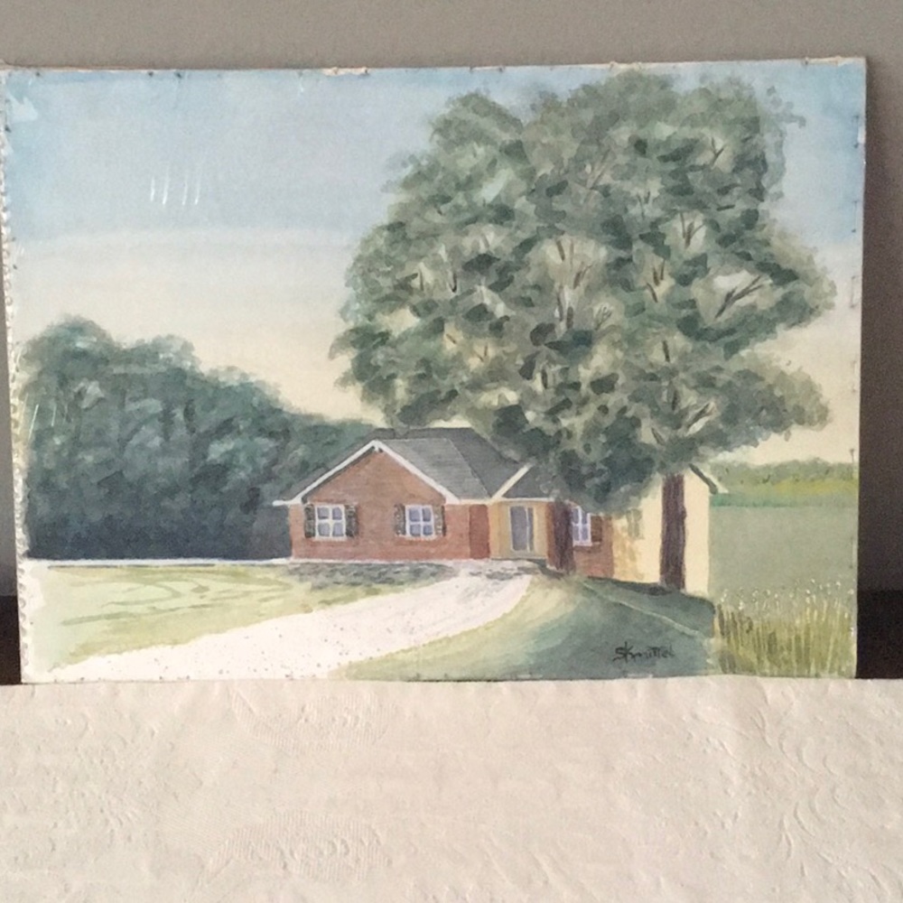 “Little House on the Farm” - Signed Original Watercolor Painting